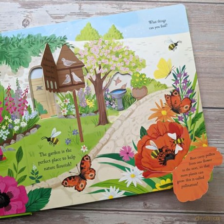 Nature Die-Cut Books - Garden - Kathryn Selbert [KSIĄŻKA]