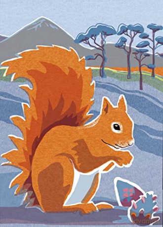 Nature Notebook: Red Squirrel - Jane Smith [KALENDARZ]
