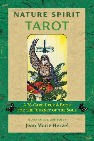 Nature Spirit Tarot: A 78-Card Deck and Book for the Journey of the Soul - Jean Marie Herzel [KSIĄŻKA]