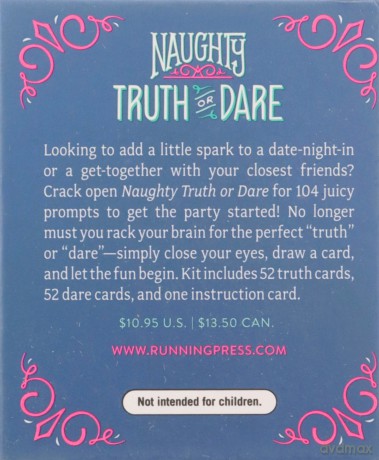 Naughty Truth or Dare (Miniature Editions) - Running Press [KSIĄŻKA]