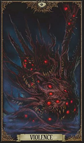 Necronomicon Tarot Deck and Guidebook - Titan Books [KSIĄŻKA]
