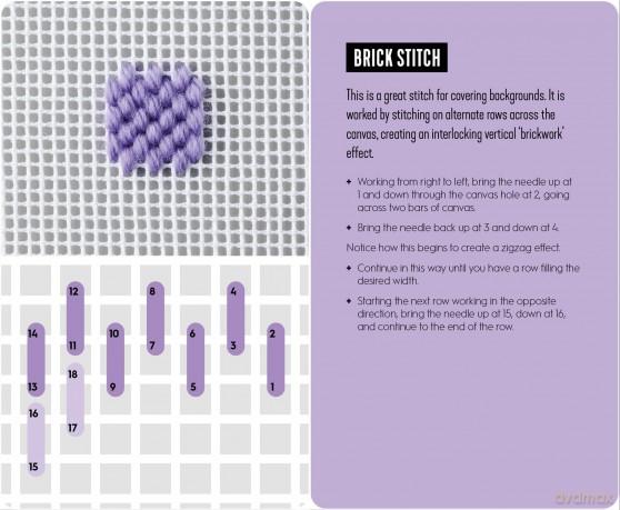 Needlepoint: A modern stitch directory in 50 cards - Emma Homent [KSIĄŻKA]