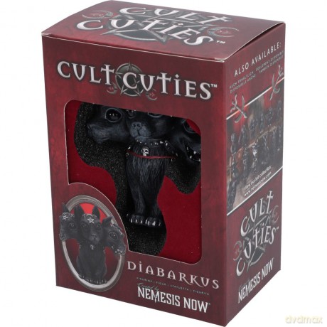 Nemesis Now Cult Cuties Diabarkus, Black, 10.5cm [FIGURKA]