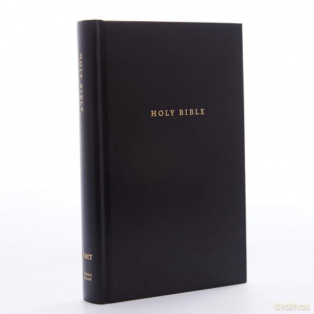NET Bible, Pew and Worship, Hardcover, Black, Comfort Print: Holy Bible - Thomas Nelson [KSIĄŻKA]