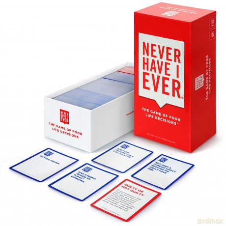 Never Have I Ever Classic Edition Card Games - Fun and Entertaining Adult Party Games for interactive Game Night, Party Hosts, Bachelorettes, College, Icebreakers, Social Events! Viral on Reality TV! [KSIĄŻKA]