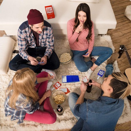 Never Have I Ever Classic Edition Card Games - Fun and Entertaining Adult Party Games for interactive Game Night, Party Hosts, Bachelorettes, College, Icebreakers, Social Events! Viral on Reality TV! [KSIĄŻKA]