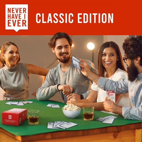 Never Have I Ever Classic Edition Card Games - Fun and Entertaining Adult Party Games for interactive Game Night, Party Hosts, Bachelorettes, College, Icebreakers, Social Events! Viral on Reality TV! [KSIĄŻKA]