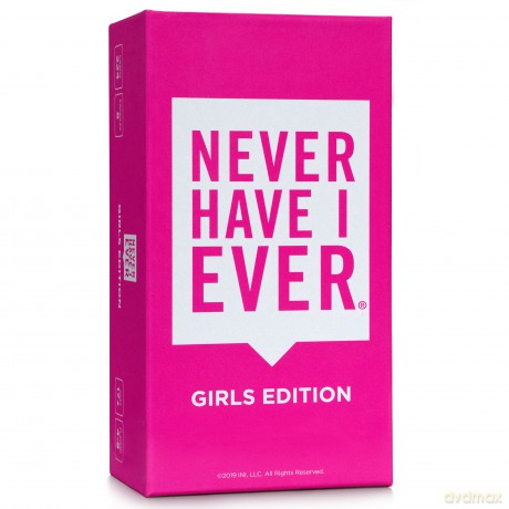 Never Have I Ever Girls Edition Adult Party Game: Fun-Filled Card Game for an Unforgettable Game Night of Laughs, Secrets, and Memories for 3+ Players, Ages 17+ [KSIĄŻKA]