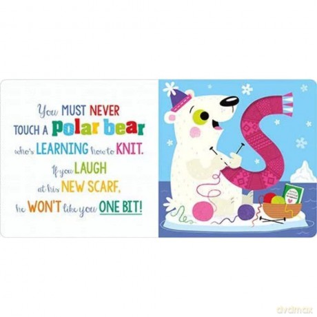 Never Touch A Polar Bear Jigsaw Puzzle and Book (Gift Box) - Rosie Greening [KSIĄŻKA]
