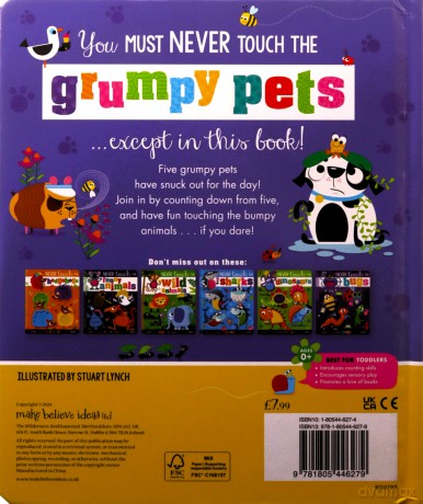 Never Touch the Grumpy Pets - Christie Hainsby [KSIĄŻKA]