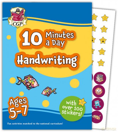 New 10 Minutes a Day Handwriting for Ages 5-7 (with reward stickers) (CGP KS1 Activity Books and Cards) - CGP Books [KSIĄŻKA]