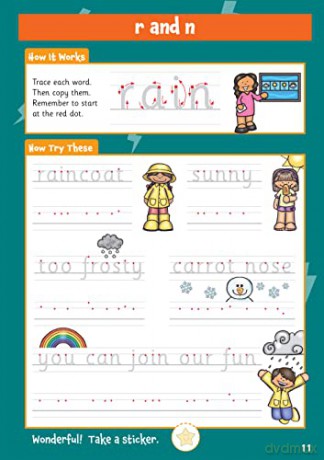 New 10 Minutes a Day Handwriting for Ages 5-7 (with reward stickers) (CGP KS1 Activity Books and Cards) - CGP Books [KSIĄŻKA]