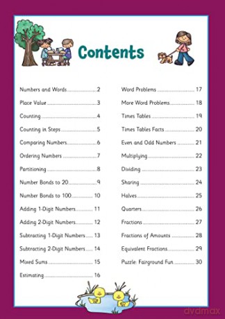 New 10 Minutes a Day Maths for Ages 5-7 (with reward stickers) (CGP KS1 Activity Books and Cards) - CGP Books [KSIĄŻKA]
