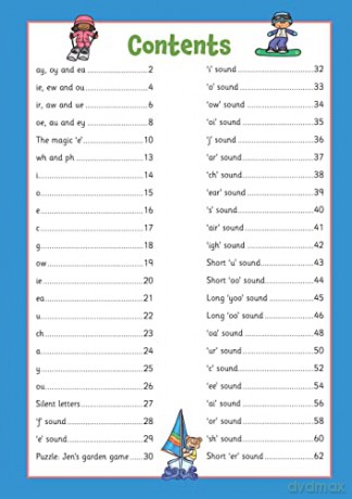 New 10 Minutes a Day Phonics for Ages 5-7 (with reward stickers) (CGP KS1 Activity Books and Cards) - CGP Books [KSIĄŻKA]