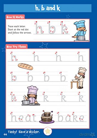 New 10 Minutes a Day Writing for Ages 3-5 (with reward stickers) (CGP Reception Activity Books and Cards) - CGP Books [KSIĄŻKA]