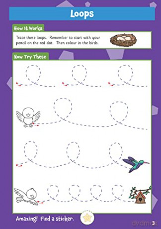 New 10 Minutes a Day Writing for Ages 3-5 (with reward stickers) (CGP Reception Activity Books and Cards) - CGP Books [KSIĄŻKA]