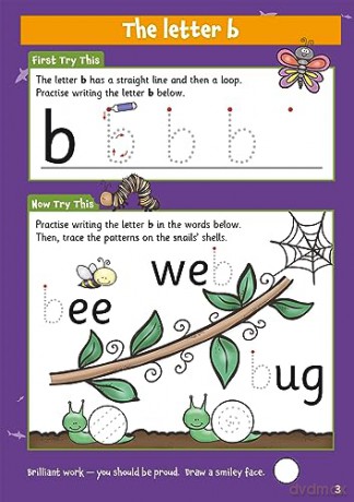New ABC Wipe-Clean Activity Book for Ages 3-5 (with pen): perfect for learning the alphabet (CGP Reception Activity Books and Cards) - CGP Books [KSIĄŻKA]