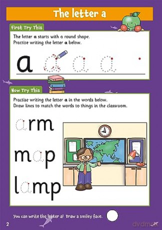 New ABC Wipe-Clean Activity Book for Ages 3-5 (with pen): perfect for learning the alphabet (CGP Reception Activity Books and Cards) - CGP Books [KSIĄŻKA]