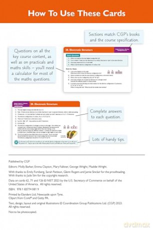 New A-Level Chemistry OCR A Revision Question Cards: for the 2024 and 2025 exams (CGP OCR A A-Level Chemistry) - CGP Books [KSIĄŻKA]