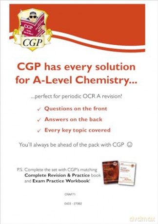 New A-Level Chemistry OCR A Revision Question Cards: for the 2024 and 2025 exams (CGP OCR A A-Level Chemistry) - CGP Books [KSIĄŻKA]