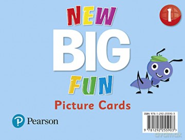 New Big Fun - (AE) - 2nd Edition (2019) - Picture Cards - Level 1 [KSIĄŻKA]