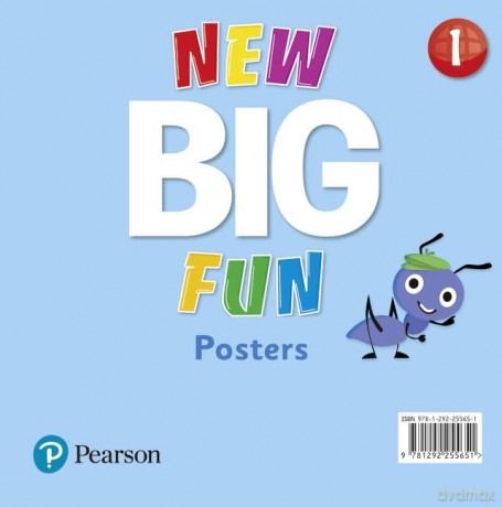 New Big Fun - (AE) - 2nd Edition (2019) - Posters - Level 1 [KSIĄŻKA]