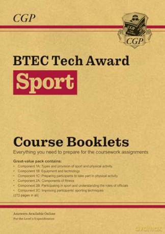 New BTEC Tech Award in Sport: Course Booklets Pack (with Online Edition) (CGP BTEC Tech Awards) - Louise Bates [KSIĄŻKA]