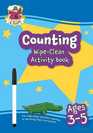 New Counting Wipe-Clean Activity Book for Ages 3-5 (with pen) (CGP Reception Activity Books and Cards) - CGP Books [KSIĄŻKA]