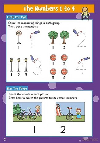 New Counting Wipe-Clean Activity Book for Ages 3-5 (with pen) (CGP Reception Activity Books and Cards) - CGP Books [KSIĄŻKA]