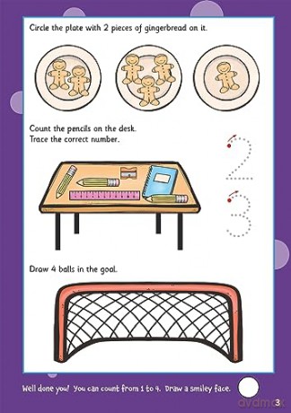 New Counting Wipe-Clean Activity Book for Ages 3-5 (with pen) (CGP Reception Activity Books and Cards) - CGP Books [KSIĄŻKA]