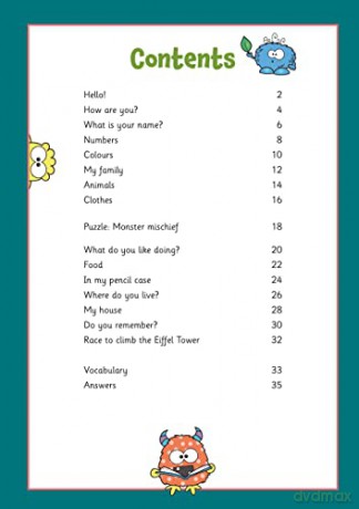 New French Activity Book for Ages 5-7 (with Online Audio) (CGP KS1 Activity Books and Cards) - CGP Books [KSIĄŻKA]