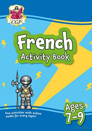 New French Activity Book for Ages 7-9 (with Online Audio) (CGP KS2 Activity Books and Cards) - CGP Books [KSIĄŻKA]