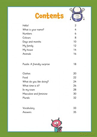 New French Activity Book for Ages 7-9 (with Online Audio) (CGP KS2 Activity Books and Cards) - CGP Books [KSIĄŻKA]
