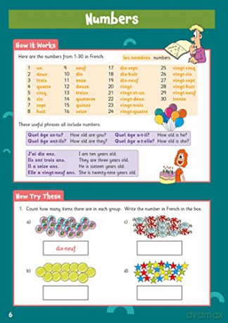 New French Activity Book for Ages 9-11 (with Online Audio) (CGP KS2 Activity Books and Cards) - CGP Books [KSIĄŻKA]