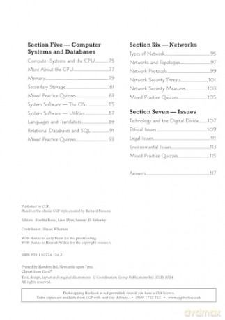 New GCSE Computer Science AQA Knowledge Retriever - CGP Books [KSIĄŻKA]