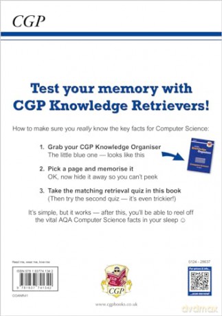 New GCSE Computer Science AQA Knowledge Retriever - CGP Books [KSIĄŻKA]