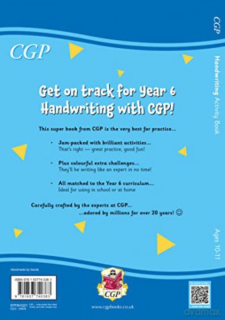 New Handwriting Activity Book for Ages 10-11 (Year 6) (CGP KS2 Activity Books and Cards) - CGP Books [KSIĄŻKA]