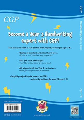 New Handwriting Activity Book for Ages 7-8 (Year 3) (CGP KS2 Activity Books and Cards) - CGP Books [KSIĄŻKA]