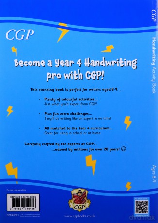New Handwriting Activity Book for Ages 8-9 (Year 4) (CGP KS2 Activity Books and Cards) - CGP Books [KSIĄŻKA]