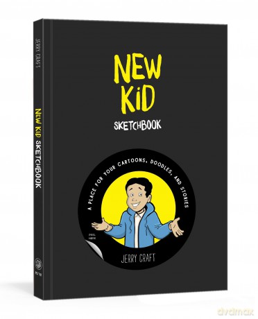 New Kid Sketchbook: A Place for Your Cartoons, Doodles, and Stories - Jerry Craft [KSIĄŻKA]