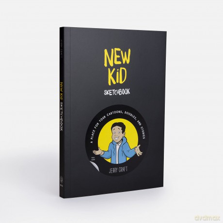 New Kid Sketchbook: A Place for Your Cartoons, Doodles, and Stories - Jerry Craft [KSIĄŻKA]