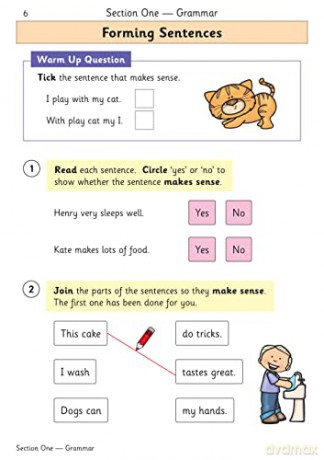 New KS1 English Year 1 Targeted Question Book (CGP Year 1 English) - CGP Books [KSIĄŻKA]