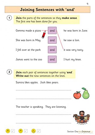 New KS1 English Year 1 Targeted Question Book (CGP Year 1 English) - CGP Books [KSIĄŻKA]