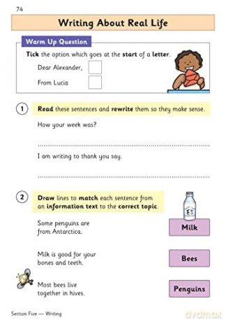 New KS1 English Year 1 Targeted Question Book (CGP Year 1 English) - CGP Books [KSIĄŻKA]