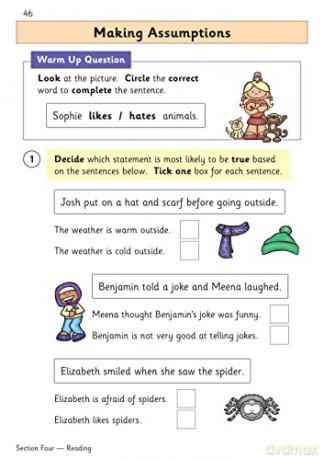 New KS1 English Year 1 Targeted Question Book (CGP Year 1 English) - CGP Books [KSIĄŻKA]