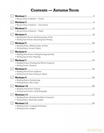New KS3 Year 7 English 10-Minute Weekly Workouts (CGP KS3 10-Minute Tests) - CGP Books [KSIĄŻKA]