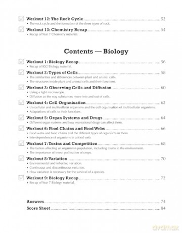 New KS3 Year 7 Science 10-Minute Weekly Workouts (includes answers) - CGP Books [KSIĄŻKA]