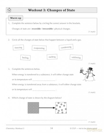 New KS3 Year 7 Science 10-Minute Weekly Workouts (includes answers) - CGP Books [KSIĄŻKA]