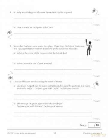 New KS3 Year 7 Science 10-Minute Weekly Workouts (includes answers) - CGP Books [KSIĄŻKA]