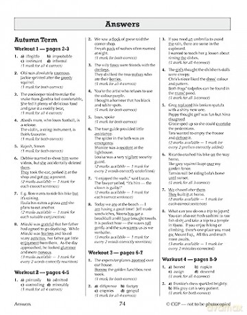 New KS3 Year 7 Spelling, Punctuation and Grammar 10-Minute Weekly Workouts (CGP KS3 10-Minute Tests) - CGP Books [KSIĄŻKA]